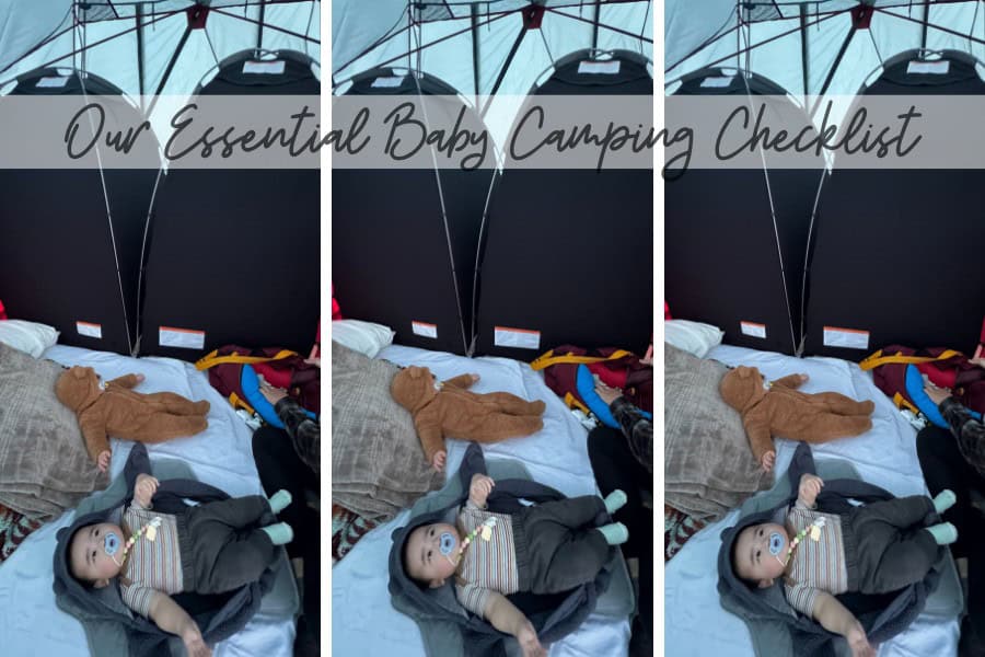 Baby Camping Checklist